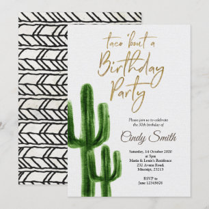 Taco acerca de la Fiesta de Invitación a la Fiesta