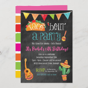 Taco acerca de una invitación a un Fiesta a Chalkb