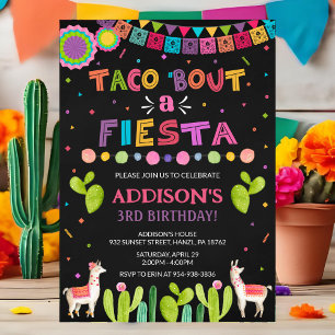 Taco 'acerca de una invitación a una fiesta