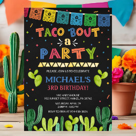 Taco acerca de una invitación de fiesta