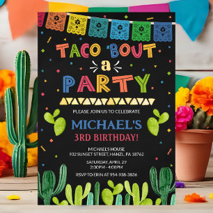 Taco acerca de una invitación de fiesta