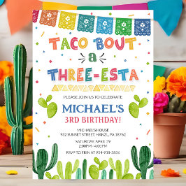 Taco acerca de una invitación de tres esta