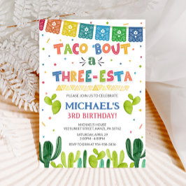 Taco acerca de una invitación de tres esta