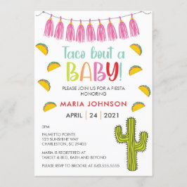 Taco Bout A Baby Baby Shower Invitación