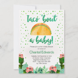 Taco 'Bout A Baby Fiesta Invitación Baby Shower