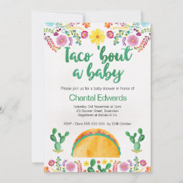 Taco 'Bout A Baby Fiesta Invitación Baby Shower
