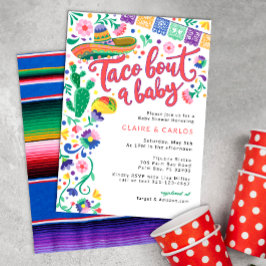 Taco 'Bout a Baby Shower Invitación - Fies vibrant