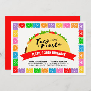 Taco 'Bout A Fiesta Invitación