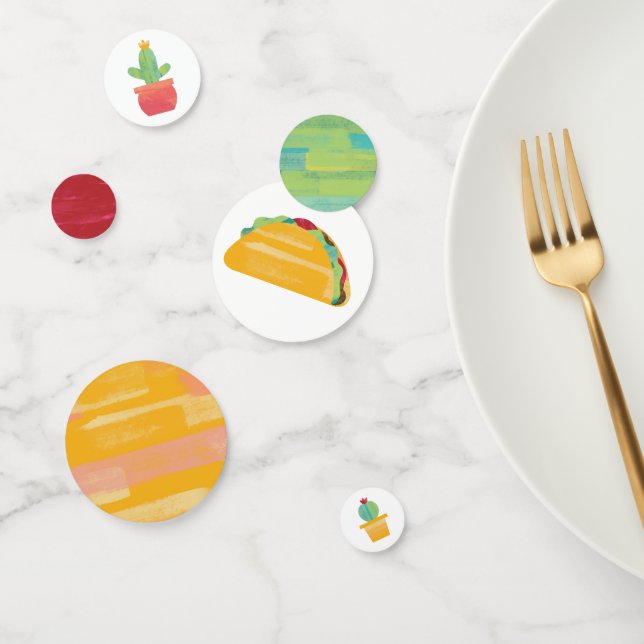 Taco Bout a un Fiesta Confetti (Grupo)