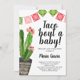 Taco Bout: Invitación a la ducha para bebés