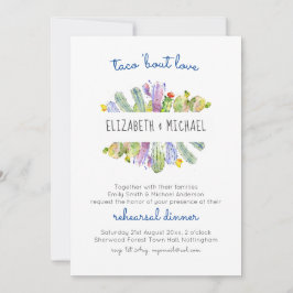 Taco Bout Love Cacti Fiesta Ensayo Cena