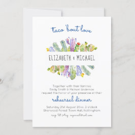 Taco Bout Love Cacti Fiesta Ensayo Cena