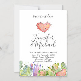 Taco Bout Love - Invitaciones de Boda Divertida Fi