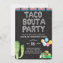 Taco Bout Una Fiesta | Invitación al Primer Cumple