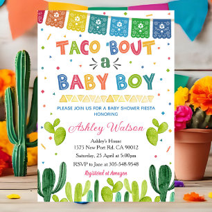Taco 'Bout una Invitación a la Fiesta de Baby Show