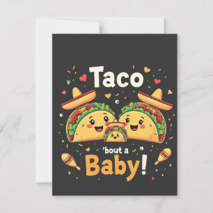 Taco Bout una Invitación de embarazo infantil