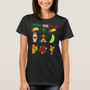 Taco Cactus Cinco De Mayo Fiesta Camisa 5 Viva Me