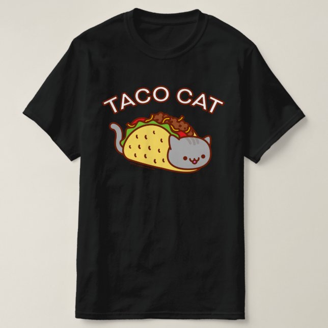 "TACO CAT" - CAMISETA DE TACOCAT (Diseño del anverso)