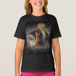 Taco Cats y la camiseta de la Luna y los Chicas de