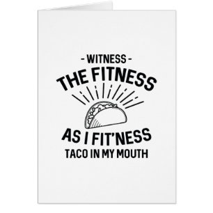Taco de fitness