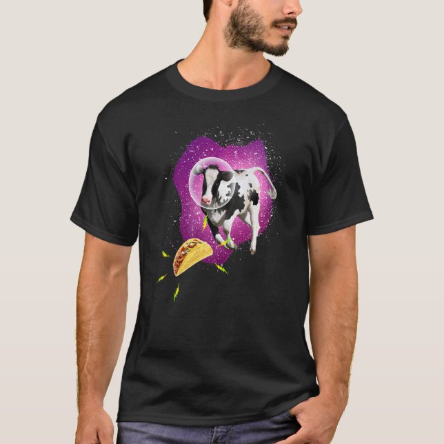 Taco de Vaca  Camisetas de Vaca Taco (Anverso)