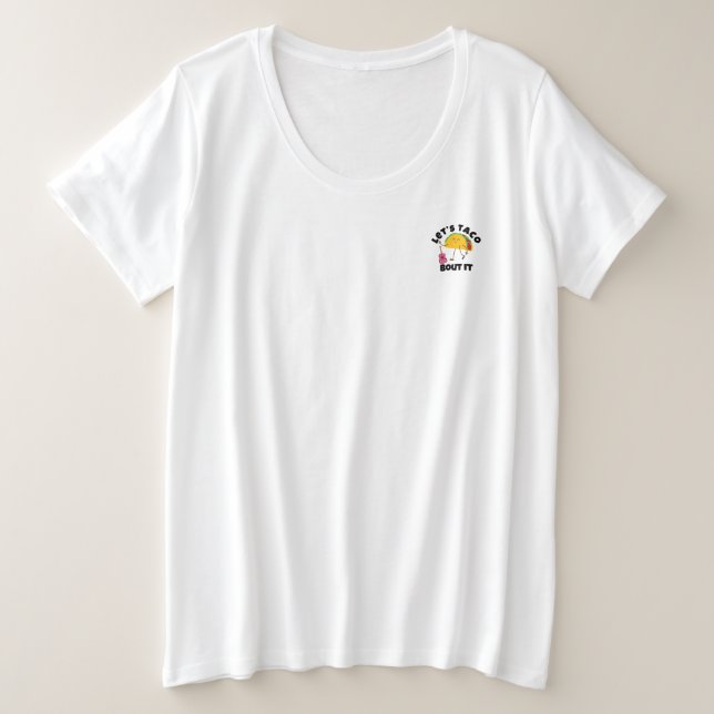 "Taco Guitar T-Shirt - Gracioso Tee Mexicano De Co (Anverso del diseño)