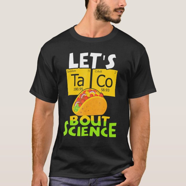 Taco por la camiseta de ciencia (Anverso)