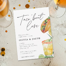 Taco sobre amor Parejas mexicanas Invitación a la 