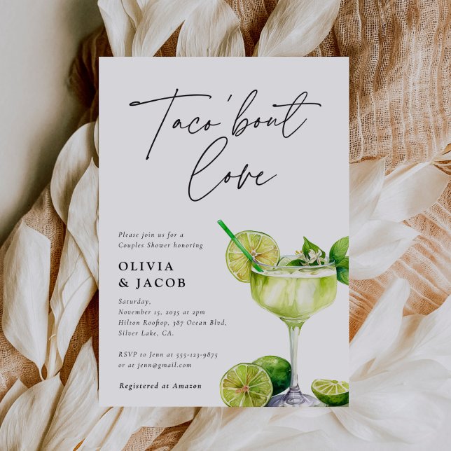 Taco sobre amor Parejas mexicanas Invitación a la  (Subido por el creador)