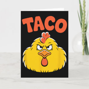 Taco Trump Siempre se Rajó Humor Político Tarjeta
