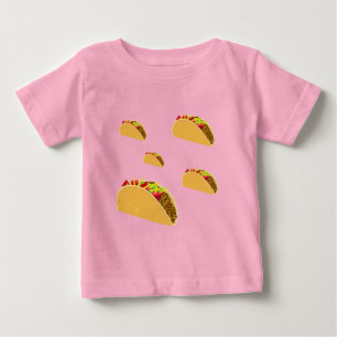 Taco Tuesday Design - Baby Fine Jersey T-Shirt