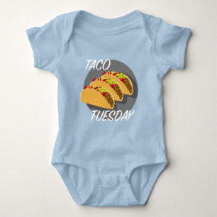 Taco Tuesday Design - Baby Jersey Bodysuit