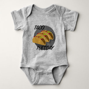 Taco Tuesday Design - Baby Jersey Bodysuit