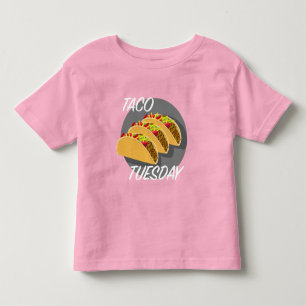 Taco Tuesday Design - Toddler Fine Jersey T-Shirt