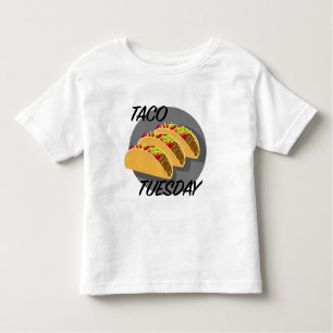 Taco Tuesday Design - Toddler Fine Jersey T-Shirt