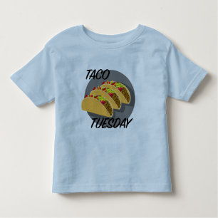 Taco Tuesday Design - Toddler Fine Jersey T-Shirt
