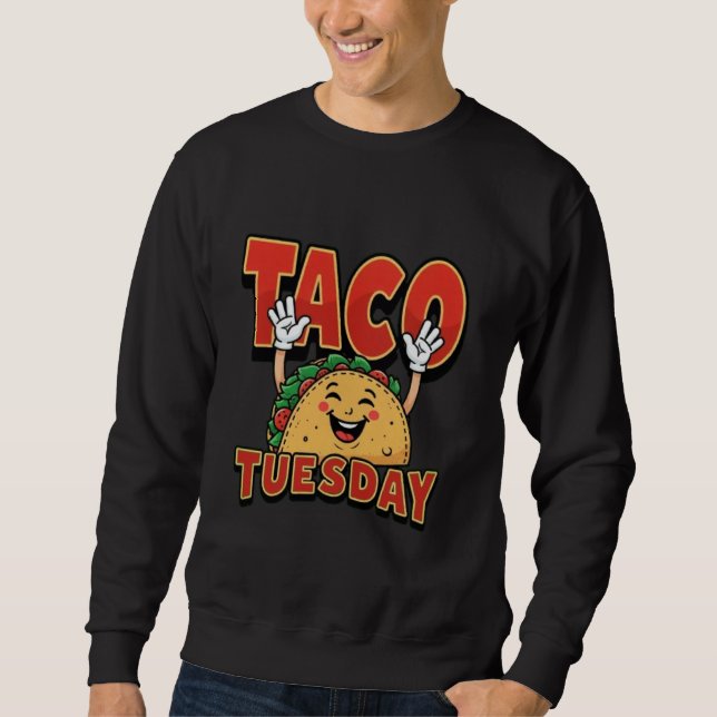 Taco TuesDay significa sudadera (Anverso)