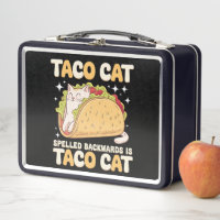 Tacocat deletreado al revés Taco Cat Mexicano