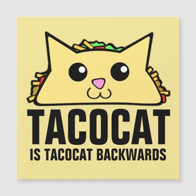 Tacocat hacia atrás (Anverso)