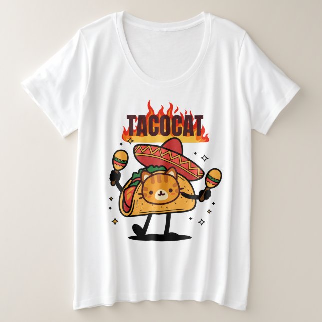 Tacocat Spelled Back Is Tacocat (Anverso del diseño)