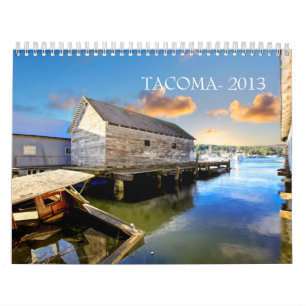 Tacoma, WA. Calendario 2013. de la ciudad