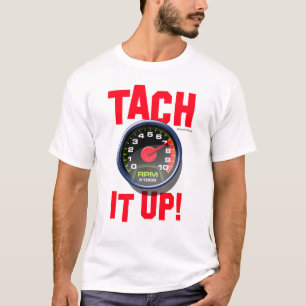Tacómetro él camiseta