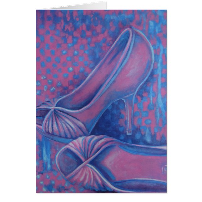 Tacones altos rosados (Frente)