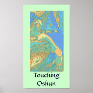 Tacto de la impresión del poster de Oshun