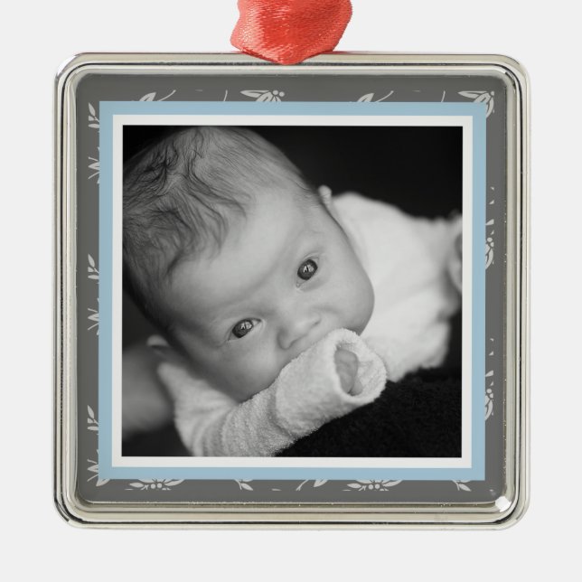 Tacto del ornamento del azul de la clase (Frente)