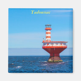 Tadoussac, imán de refrigerador de Quebec