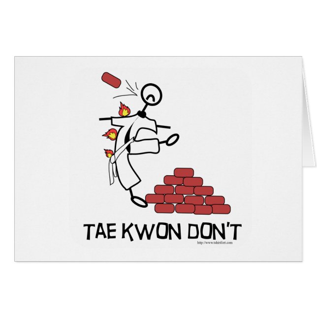 Tae Kwon Dont (Anverso (Horizontal))