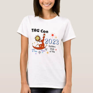TAG Con 2023 Disco de oro de camiseta de la Conven