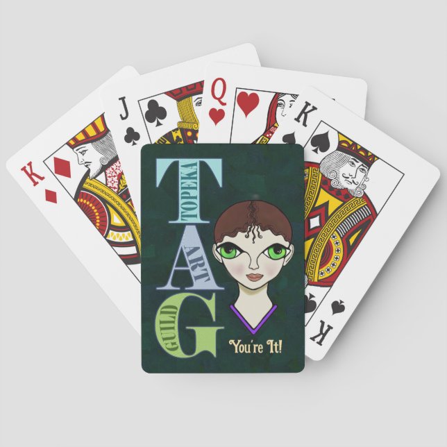 TAG Ya estás. Cartas de póquer clásicas (Reverso)