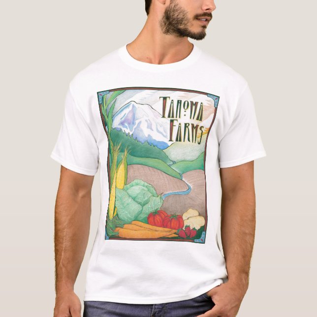 Tahoma cultiva la camiseta del poster (Anverso)